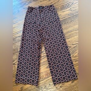 Anthropology Maeve Colette Floral pants